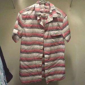 Mossimo Short Sleeve Button Up